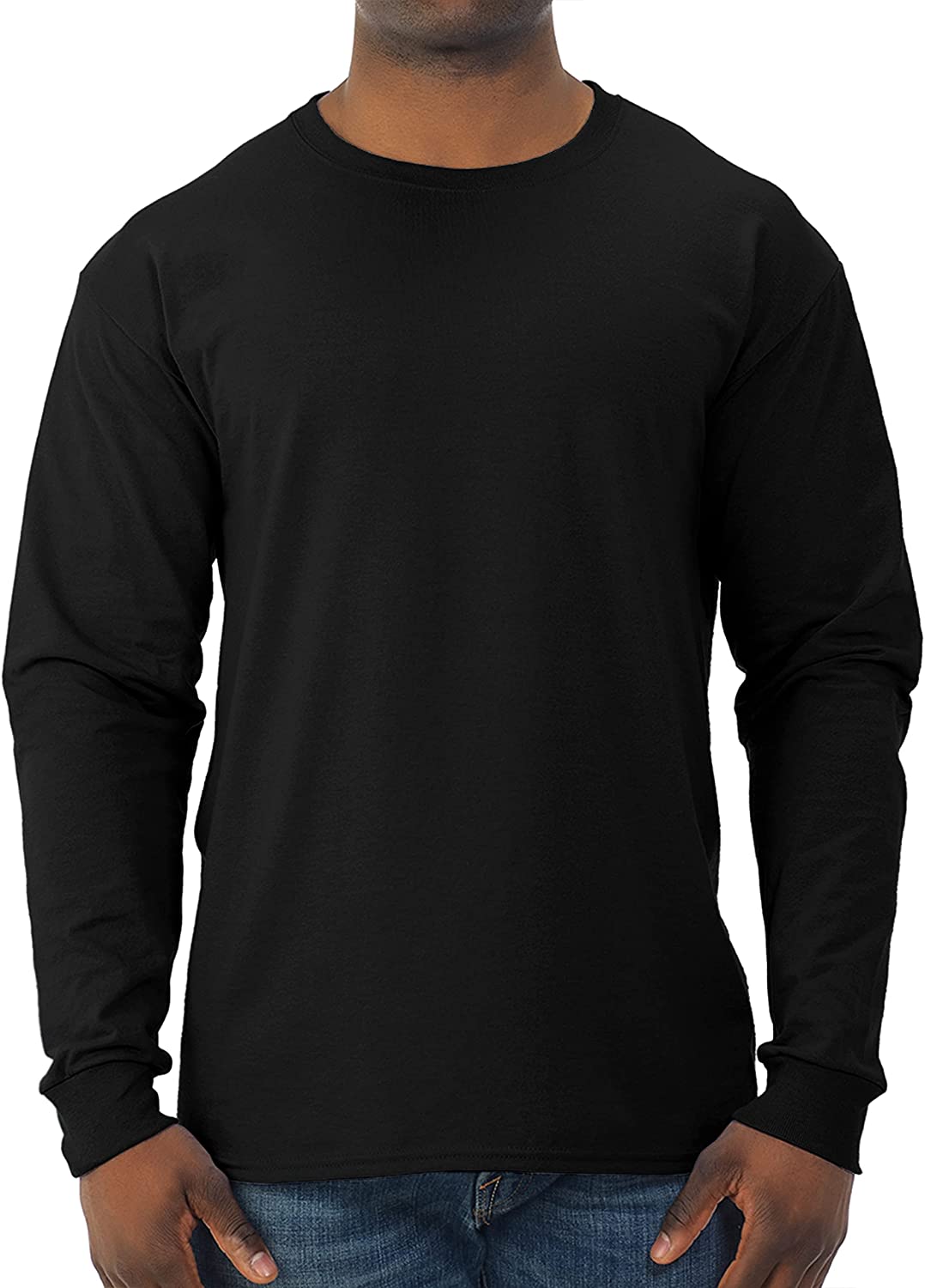directorio madre taza Jerzees Men&#039;s Dri-Power Long Sleeve T-Shirt | eBay