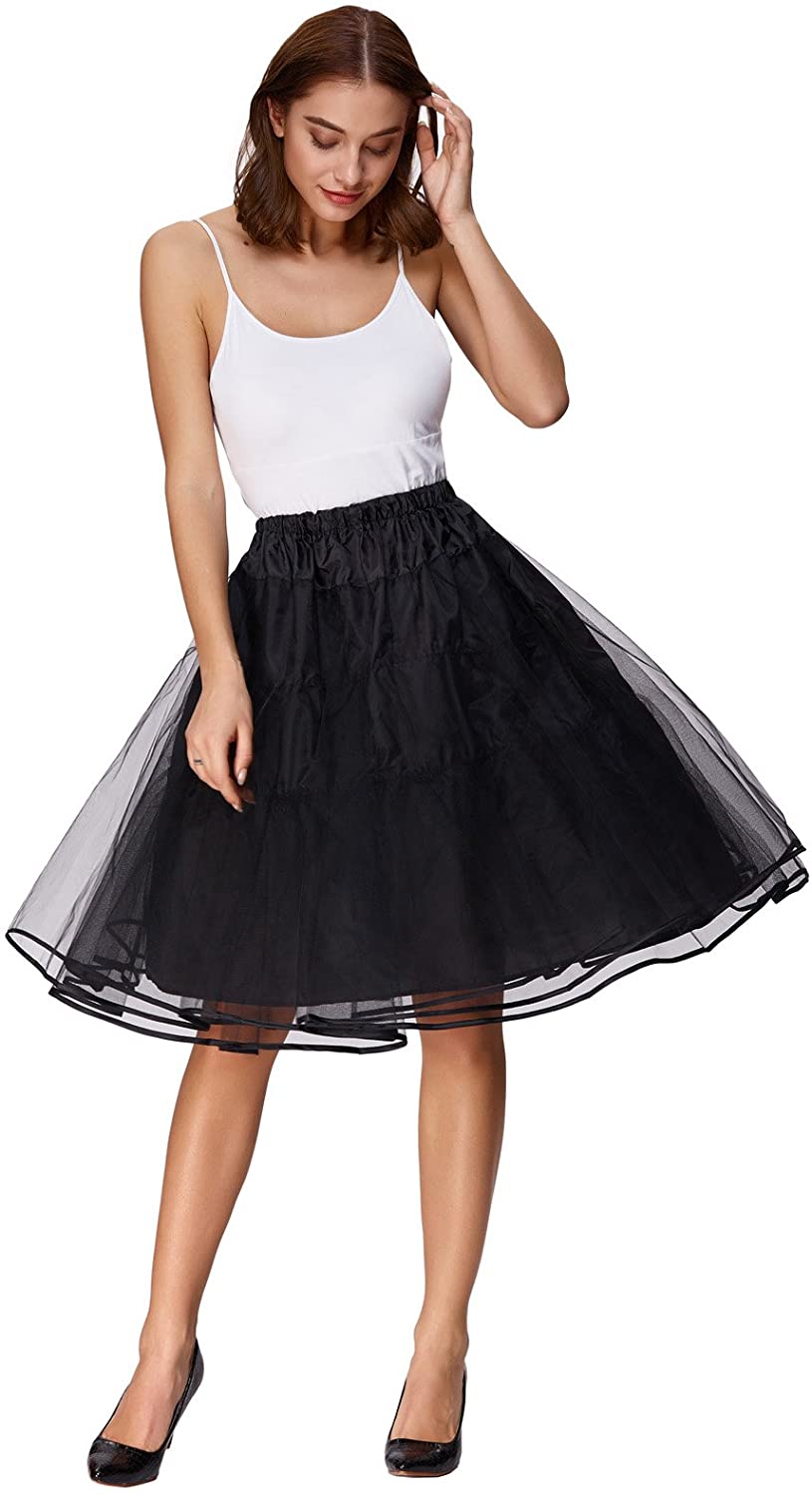 Belle Poque Womens Vintage Petticoat Crinoline Underskirt for 50s Swing Dress 2148