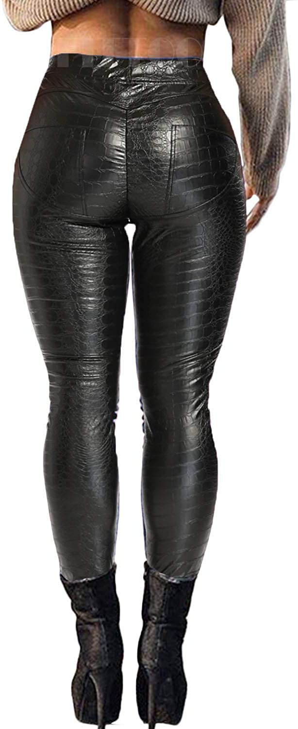 Melody High Waist Faux Leather Vegan Leather Leggings For Women Sporty And Butt  Lifting From Shascullfites, $24.13 | DHgate.Com