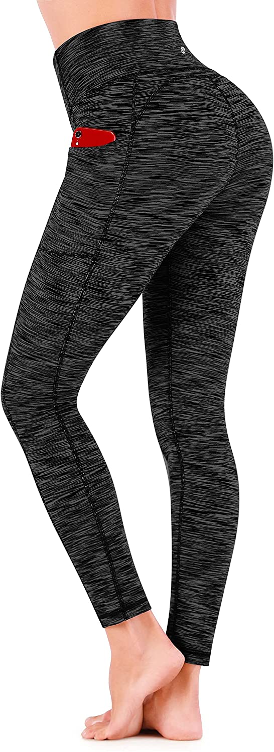 EWEDOOS WOMEN'S YOGA Pants with Pockets - Leggings with, Black, Size  XX-Large £8.11 - PicClick UK