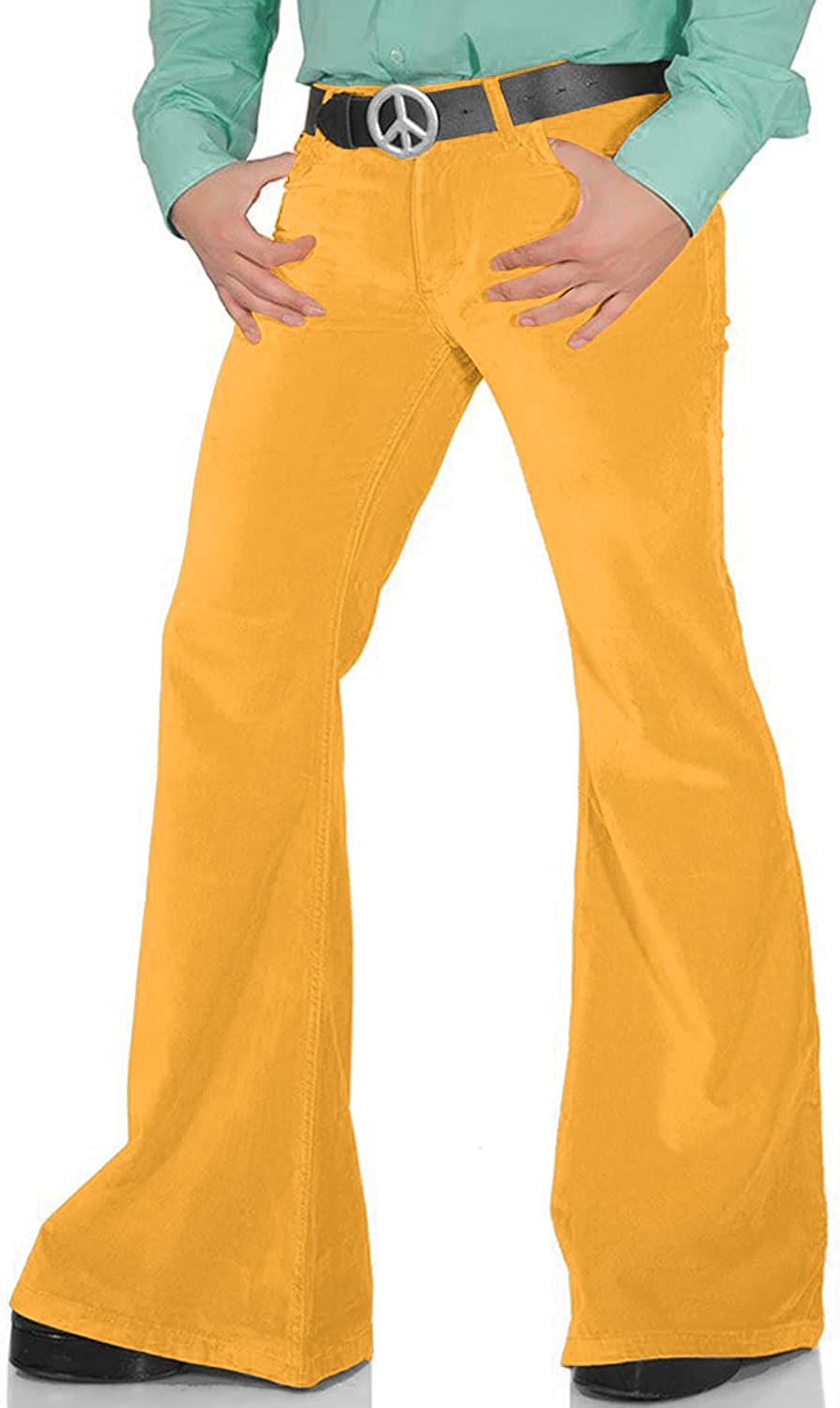 70s Disco Pants for Men,Mens Bell Bottom Jeans Pants,60s 70s Bell Bottoms  Vintag 