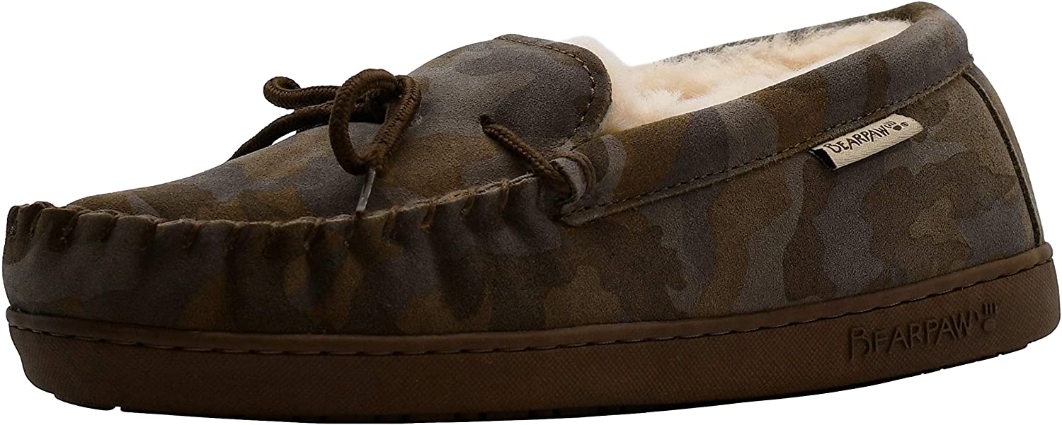 bearpaw moc ii men's slippers