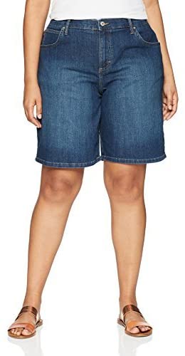 plus size lee relaxed fit bermuda shorts