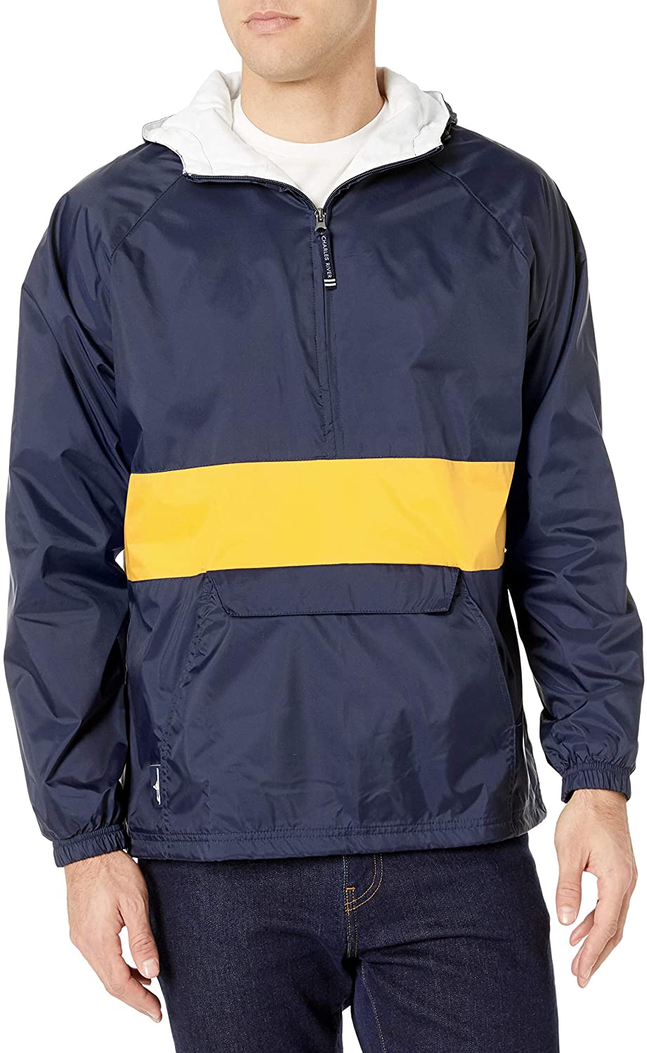 Charles River Apparel Wind & Water-Resistant Pullover Rain