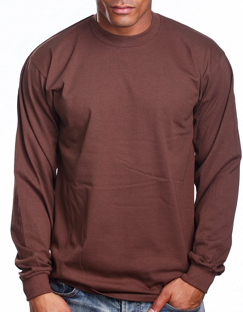 PRO 5 Super Heavy Mens Long Sleeve T-Shirt : : Clothing, Shoes &  Accessories