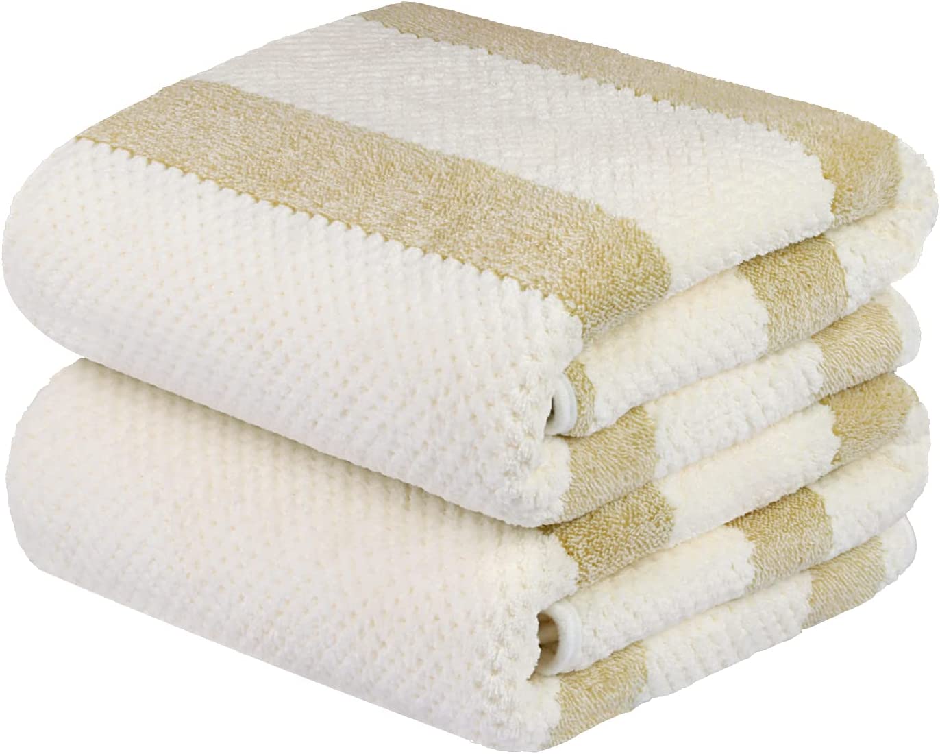 JML Microfiber Bath Towels Bath Towel 2 Pack(30 x 60) Oversized Soft Super