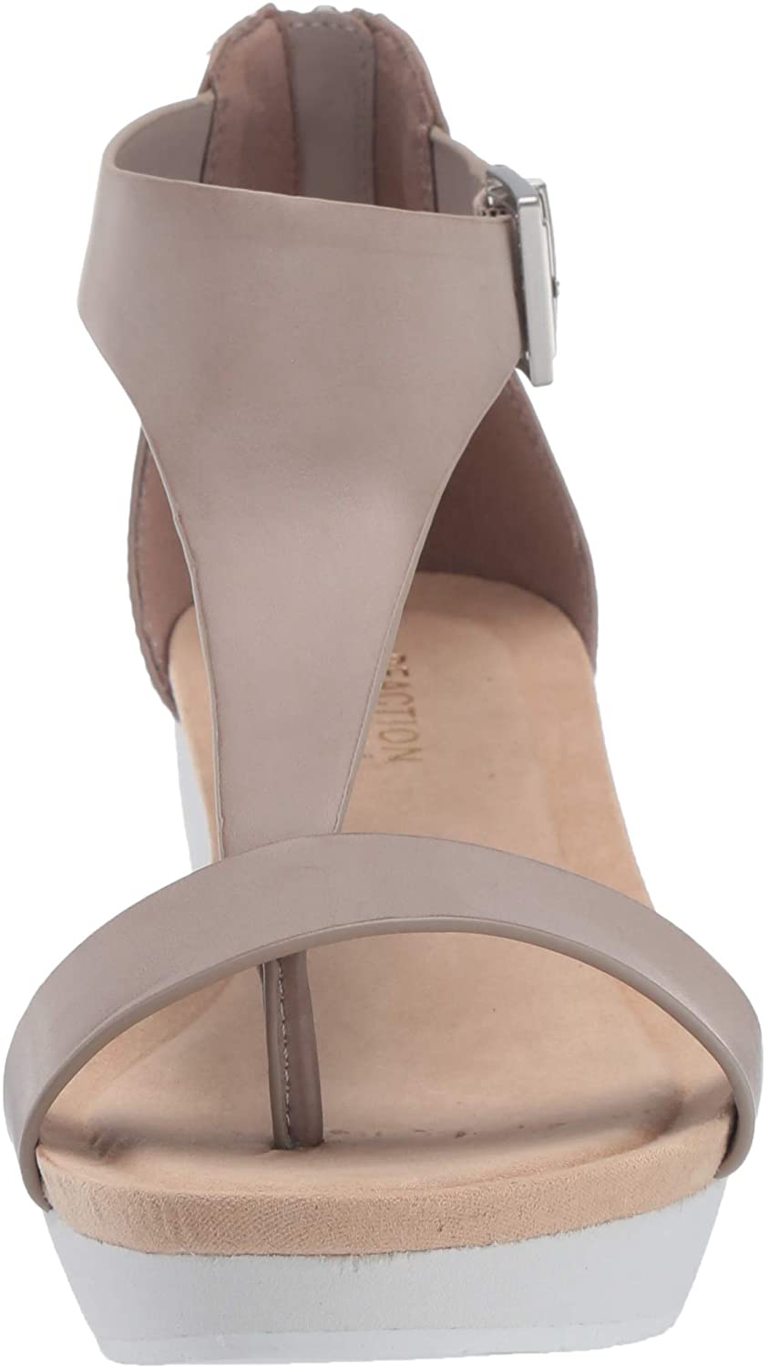 Kenneth Cole REACTION Women's Nice Gal Platform T-Strap Sandal Wedge | eBay
