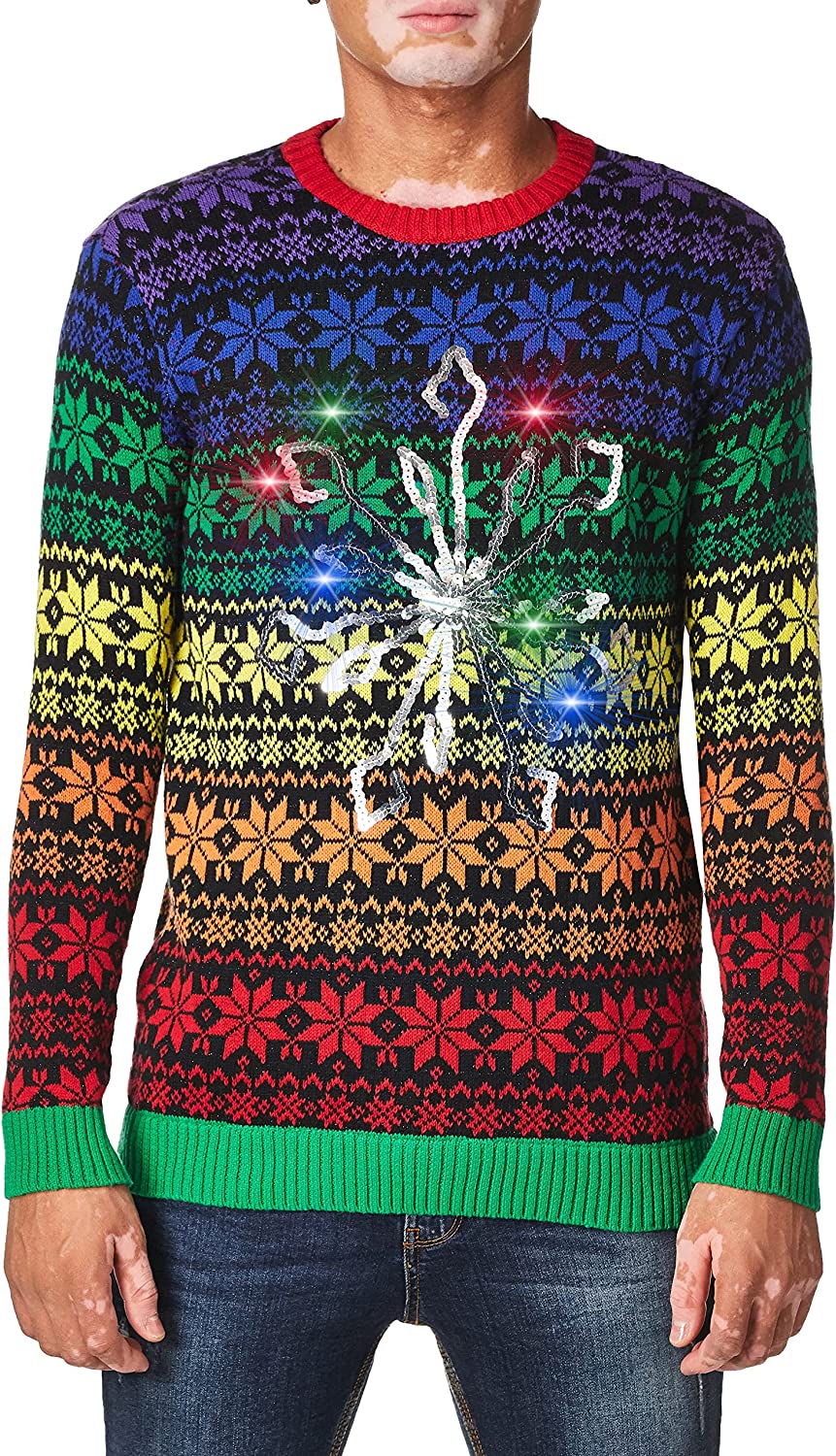 Blizzard Bay, Sweaters, Blizzard Bay Mens Bald Eagle Light Up Ugly  Christmas Sweater