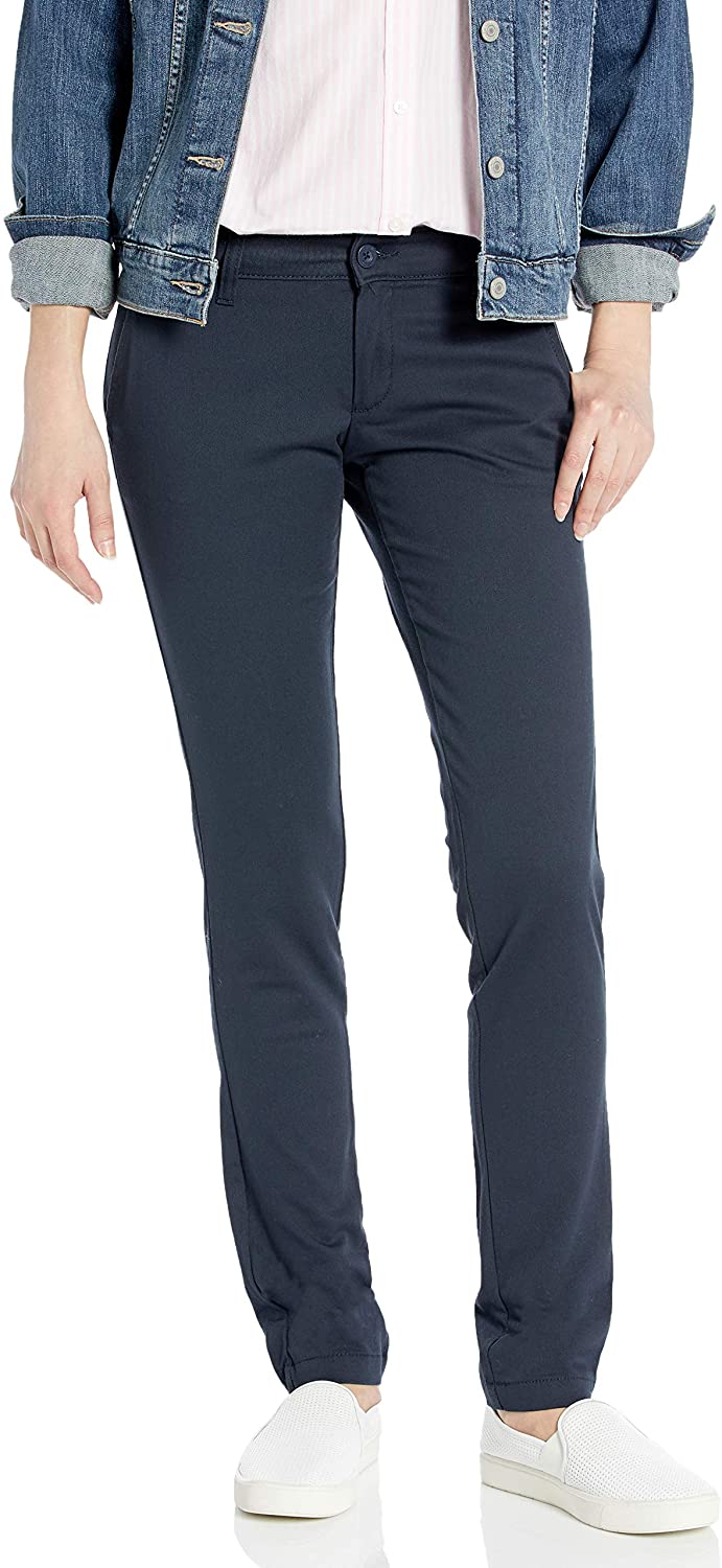 Dickies Women's Mid-Rise Skinny Stretch Twill Pant 