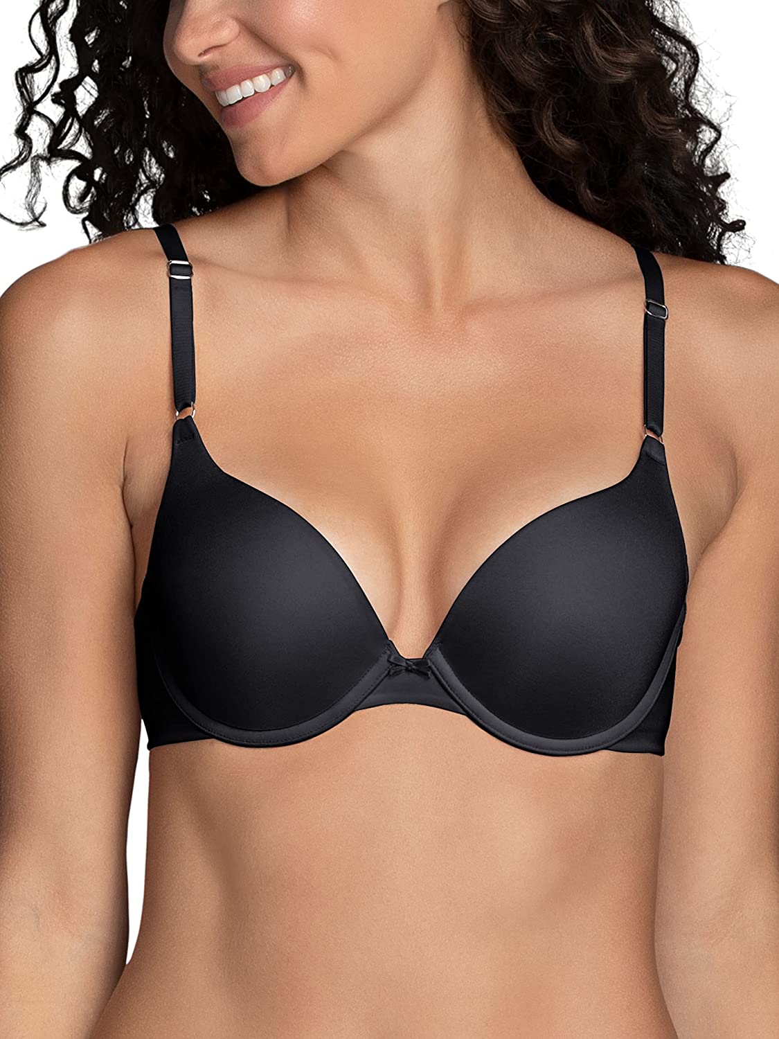 Vanity Fair Women's Ego Boost Add-A-Size Push Up Bra (+1 Cup Size)