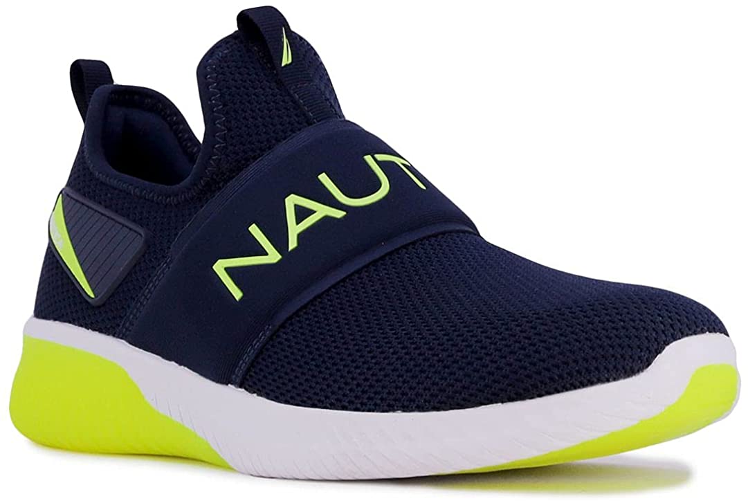 Nautica Men's Casual Slip-On Fashion Sneakers-Walking Shoes-Lightweight  Joggers