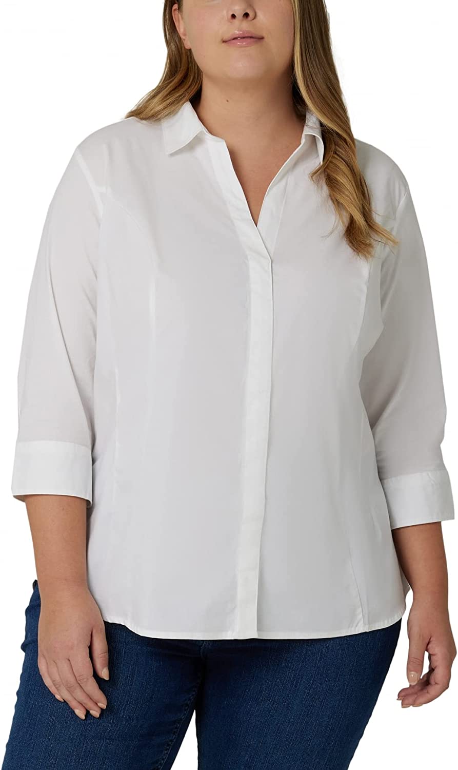 Extended Size Long Sleeve Easy Care Shirt 