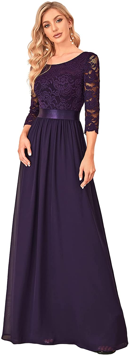 Buy PURVAJA Women's Corduroy Empire Waist Maxi Cocktail Dress (Lucy-476-LV-BL-S_Light  Violet at