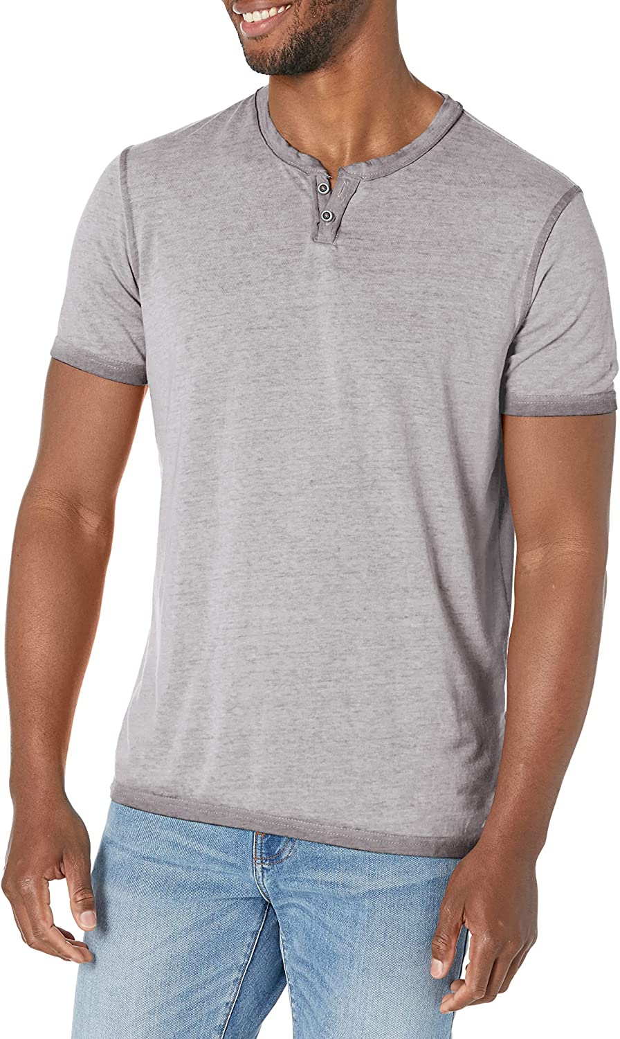 Lucky Brand Mens Venice Burnout Notch Neck Tee Shirt : : Clothing,  Shoes & Accessories
