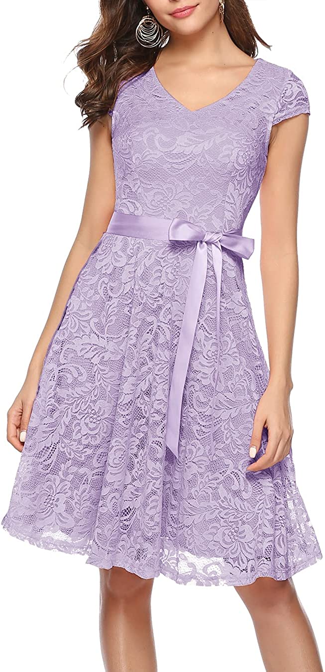 Plus Size Lavender Dress - Temu