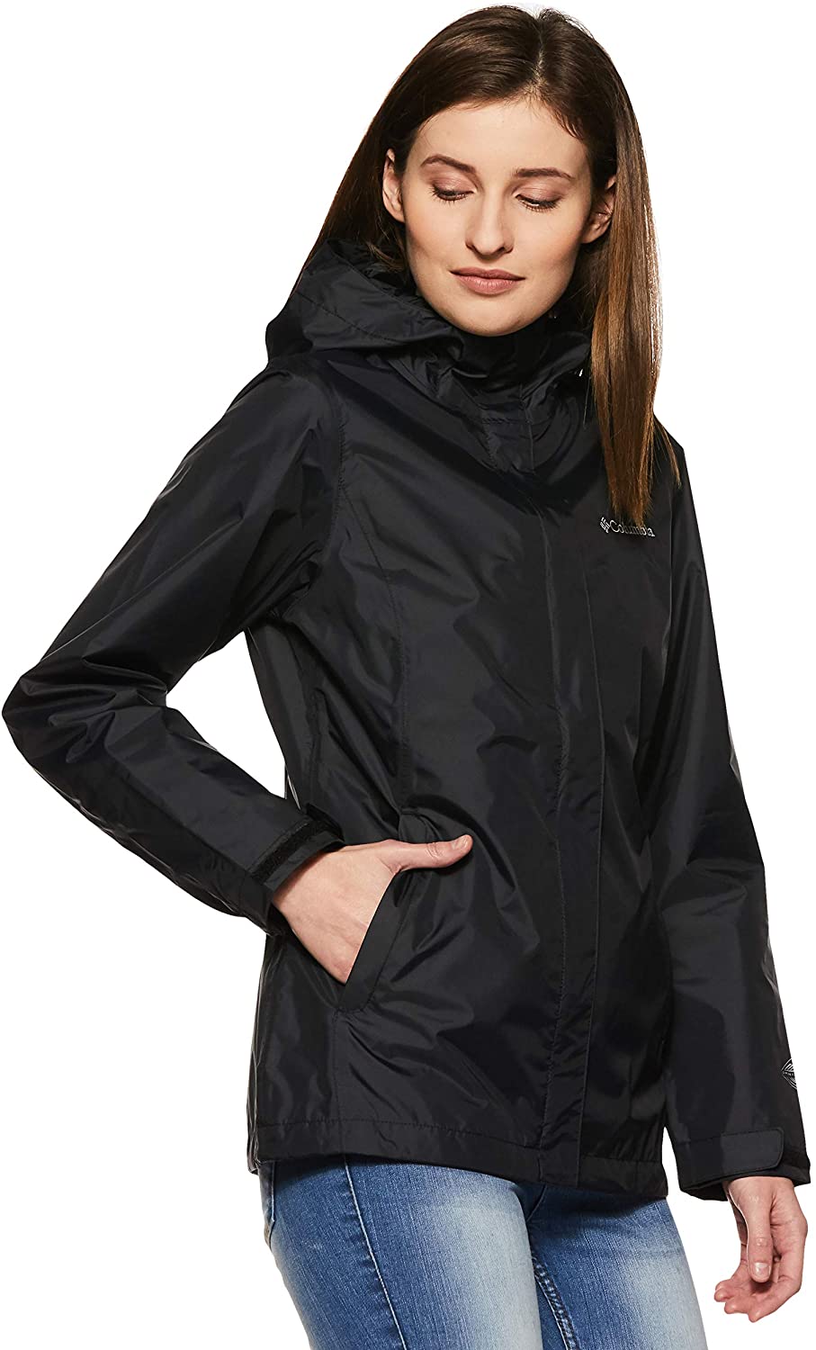 Columbia Women's Arcadia Ii Waterproof Breathable Jacket With Packable ...