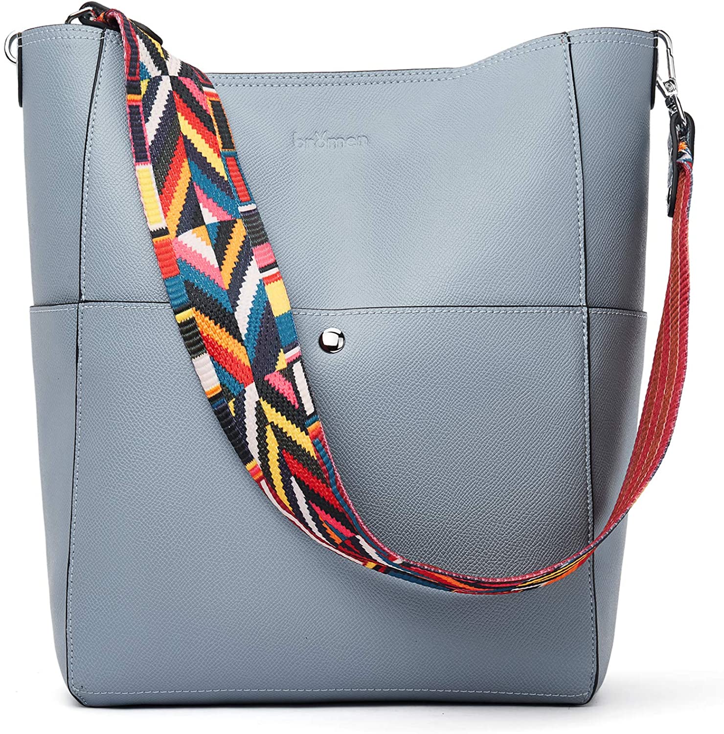 BROMEN Hobo Bags for Women Leather Handbags Designer Shoulder Bucket  Crossb好評販売中 【高価値】