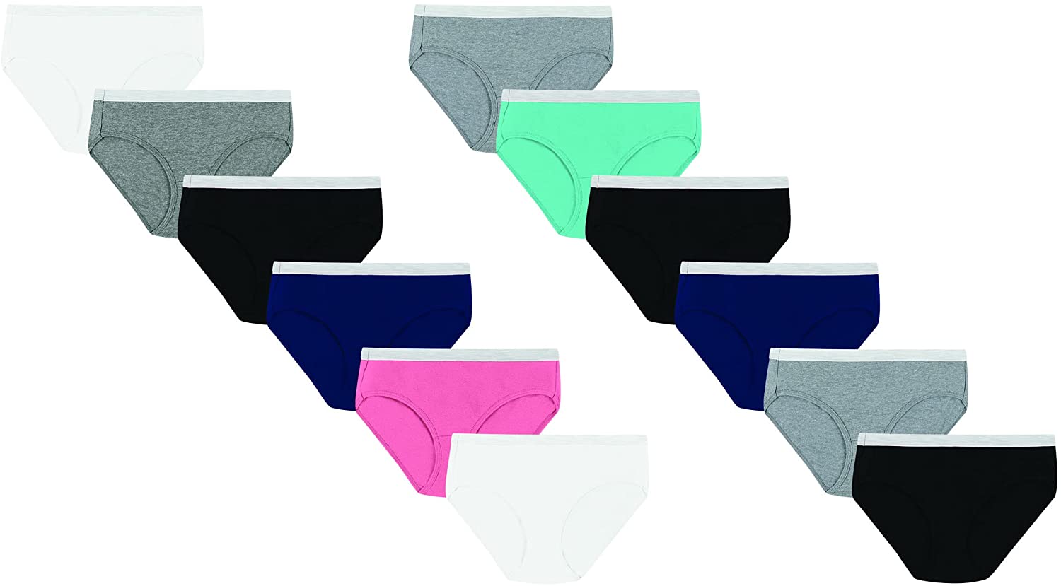 Hanes Women's Sporty Cotton Hipster Underwear, Available in