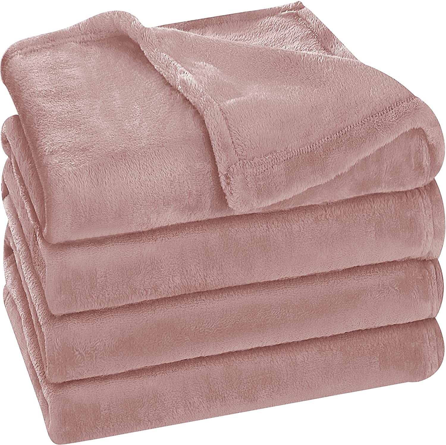 Utopia Bedding Fleece Blanket Throw Size Navy 300GSM Luxury Bed