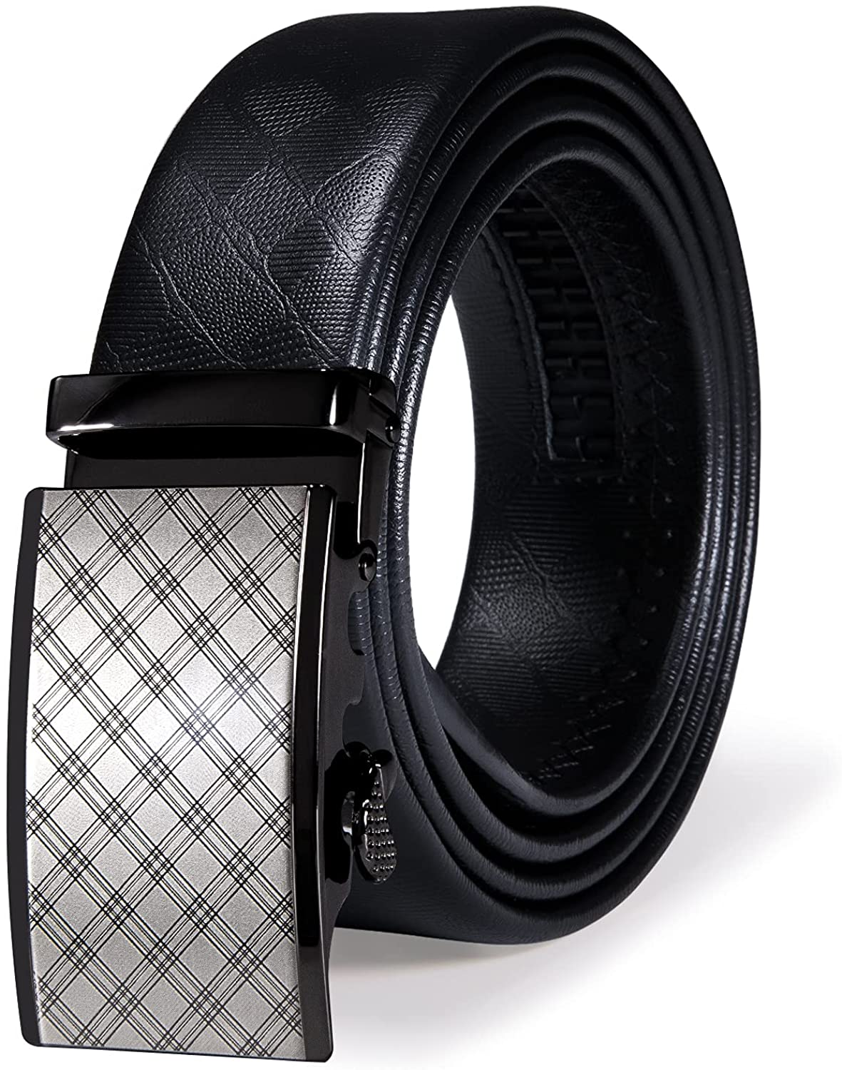 Men's Designer Leather Ratchet Belt