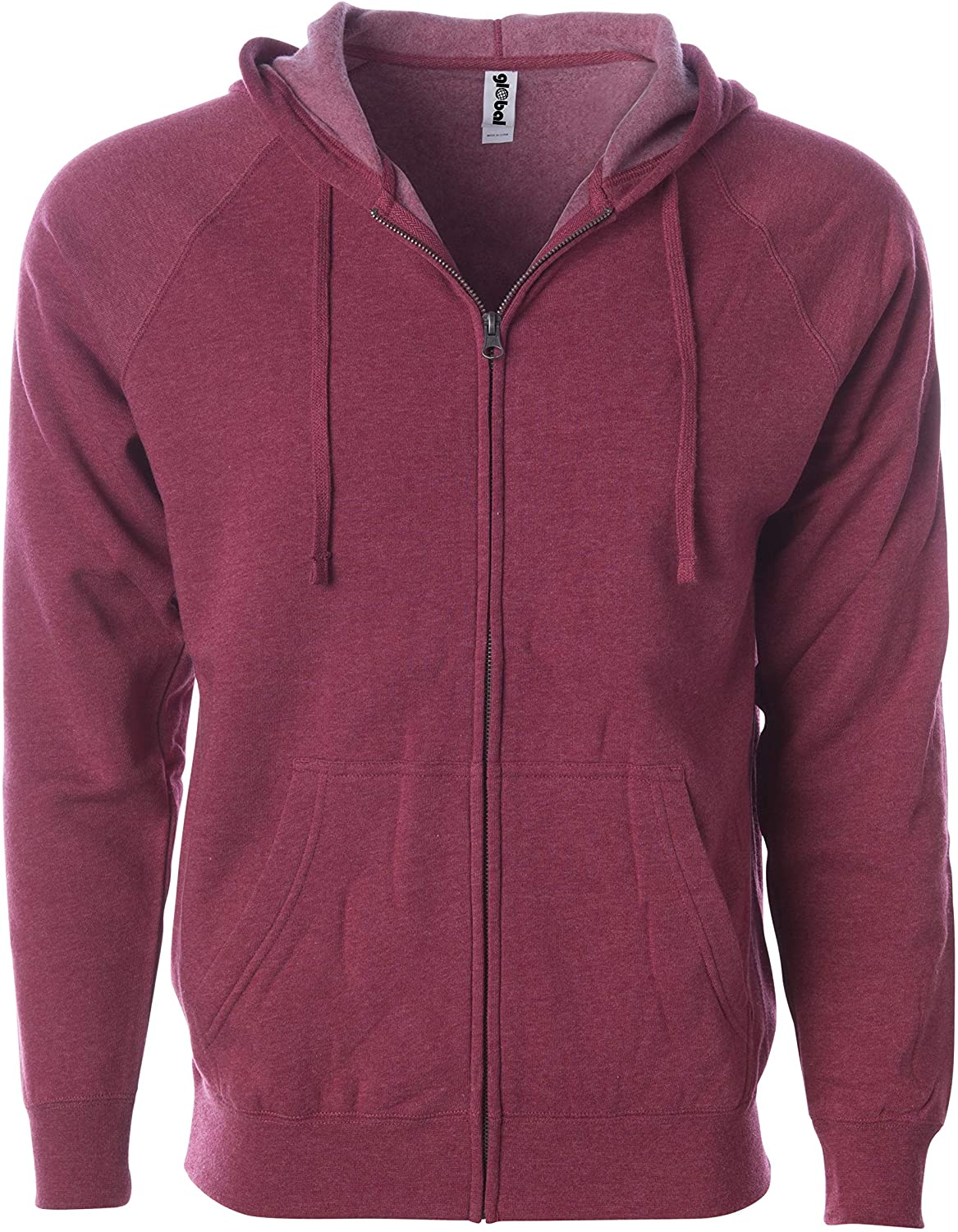 Global Blank Super-Soft Fleece Sweatshirts for Men and Women, Zip-Up  Hoodie, Moss, X-Small : : Clothing, Shoes & Accessories