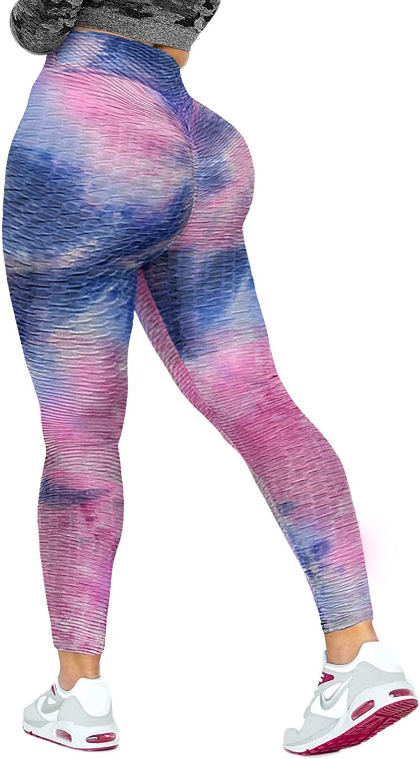Tie Dye Scrunch Booty Leggings (NEW DESIGN) – JanekateFitness