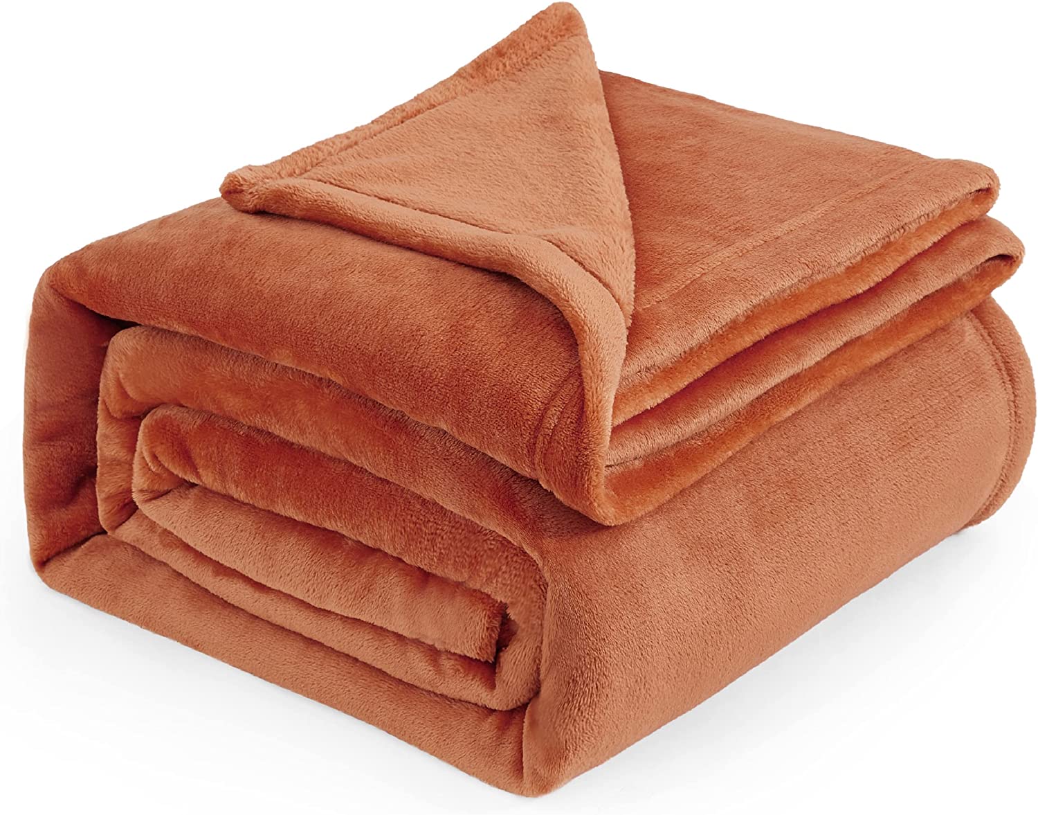 Bedsure Fleece Bed Blankets Queen Size Grey - Soft Lightweight Plush Fuzzy  Cozy Luxury Blanket Microfiber, 90x90 inches