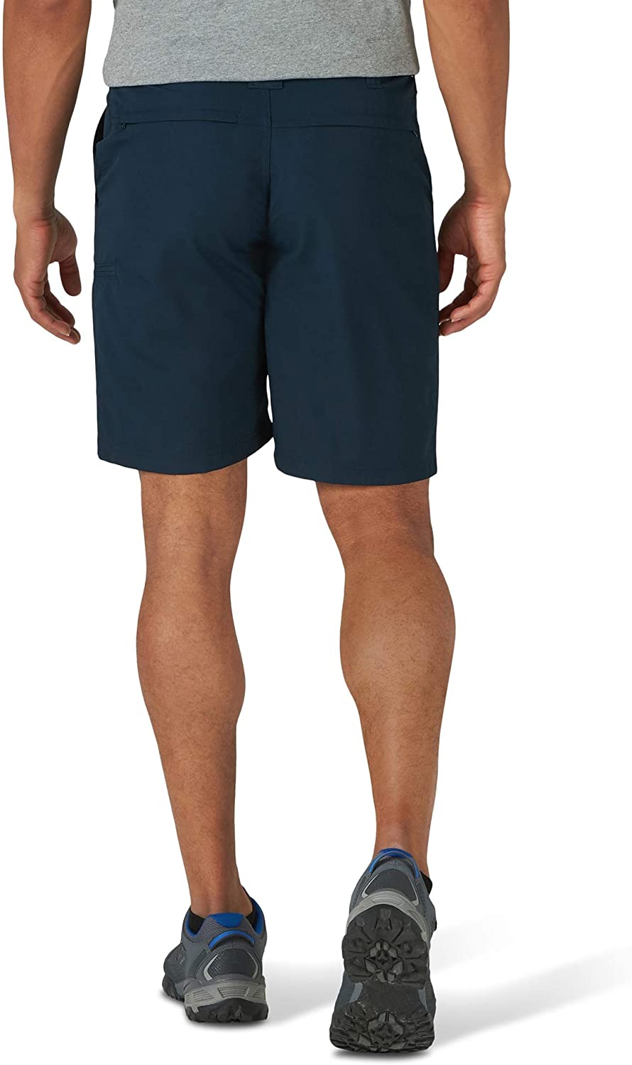 wrangler authentics men's side elastic utility short