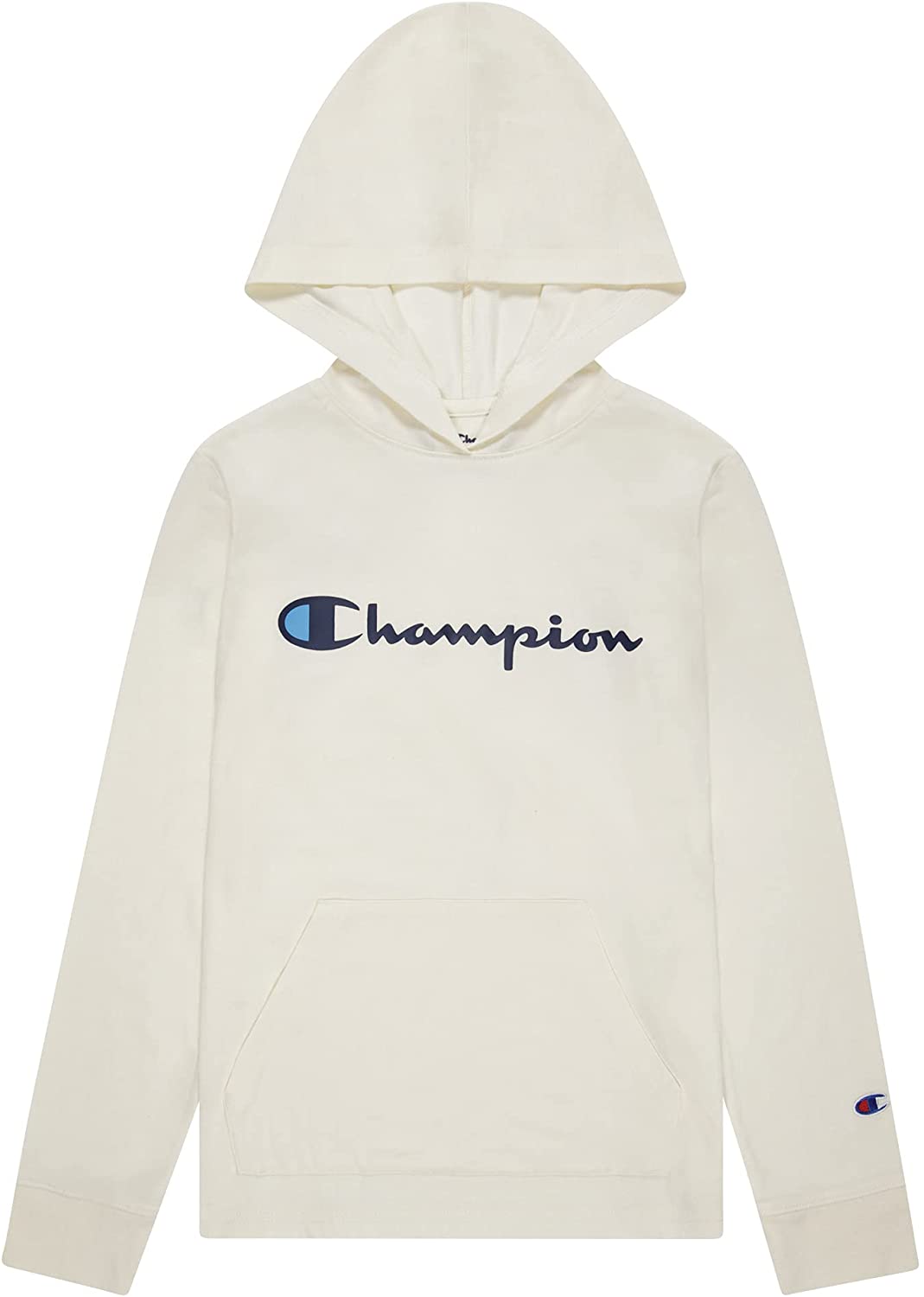 Champion Boys Long Sleeve Classic Hooded Tee Shirt Kids Clothes
