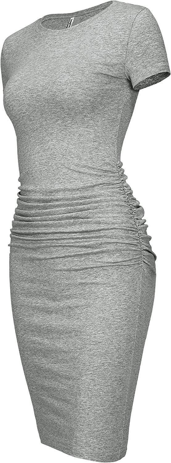 LaughidoLaughido Women's Short Sleeve Ruched Sundress - Buy Online -  137194522