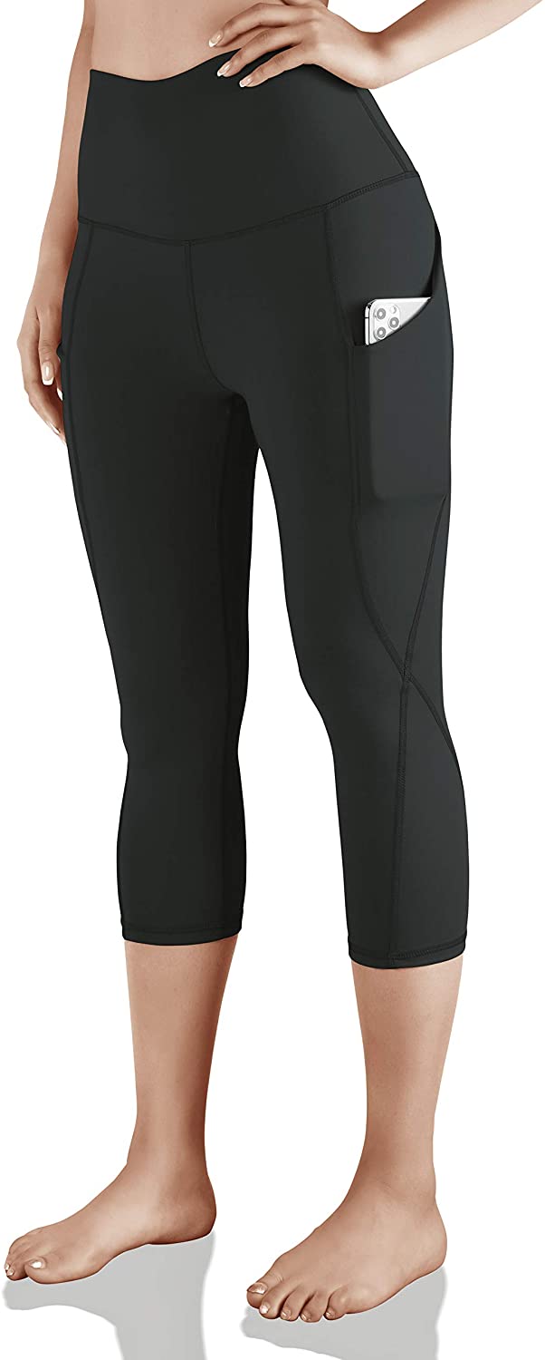 Buy ODODOS High Waist Out Pocket Yoga, YogaPocketCapris714-Black2, Size  XX-Large Online at desertcartSeychelles