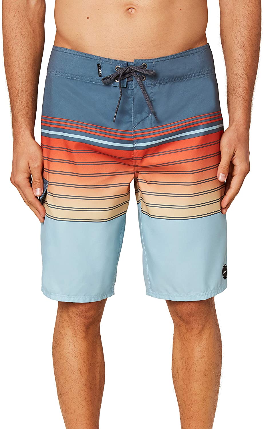 Mid-Length Swimsuit 19 Inch Outseam ONEILL Mens Water Resistant Ultrasuede Classic Swim Boardshort 