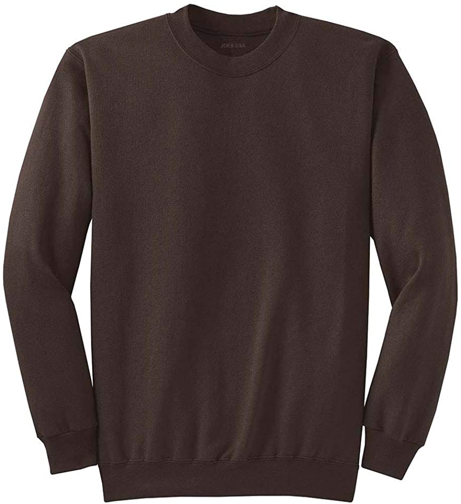 Adult Soft and Cozy Crewneck Sweatshirts in 25 Colors in Sizes S-4XL | eBay