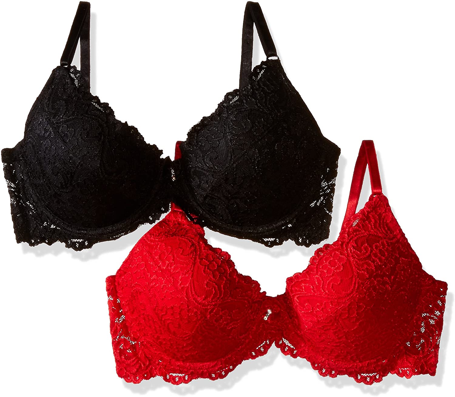 Smart And Sexy Womens Signature Lace Push Up Bra 2 Pack Bra Ebay