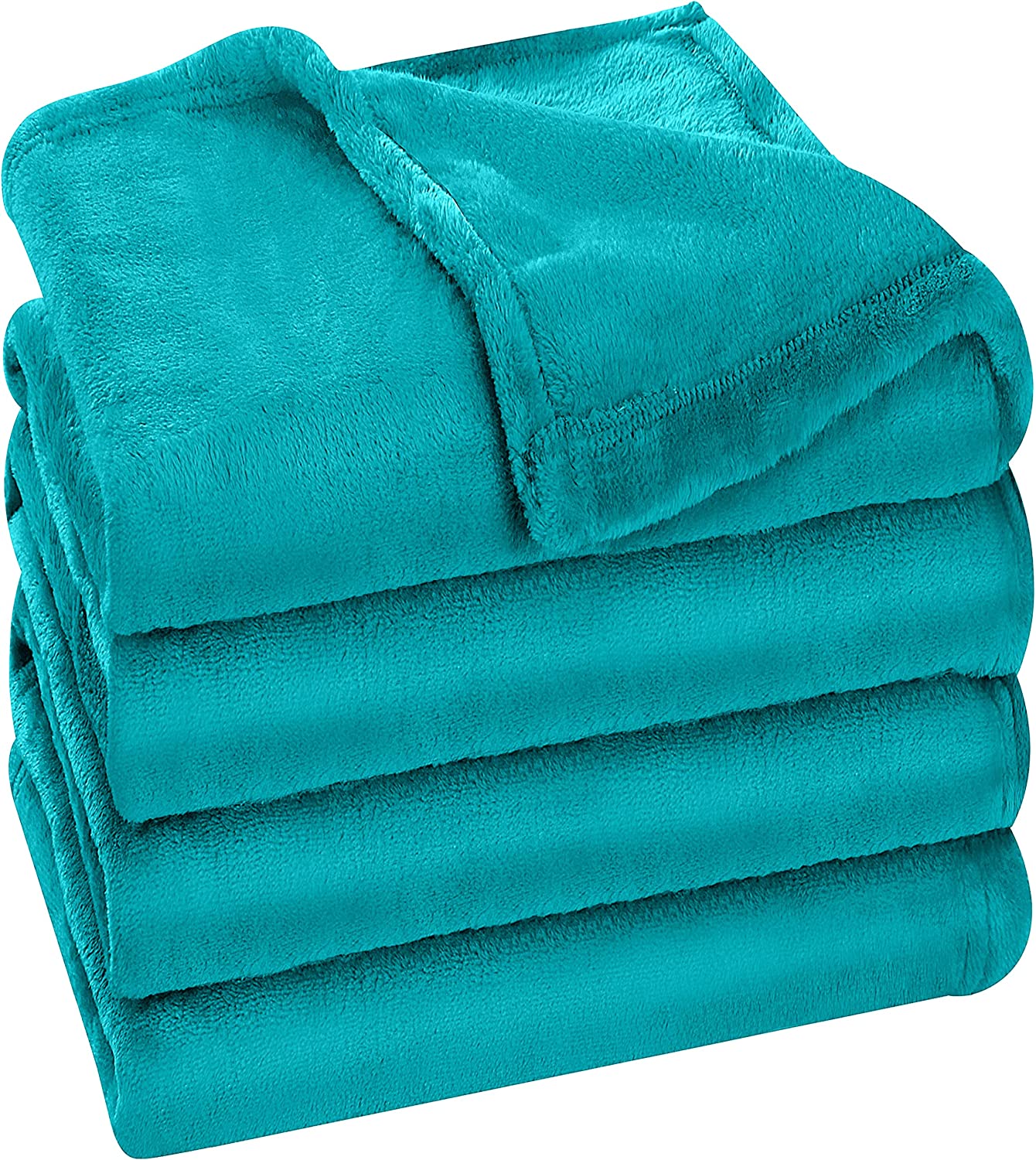 Utopia Bedding Fleece Blanket King Size Grey 300GSM Luxury Bed