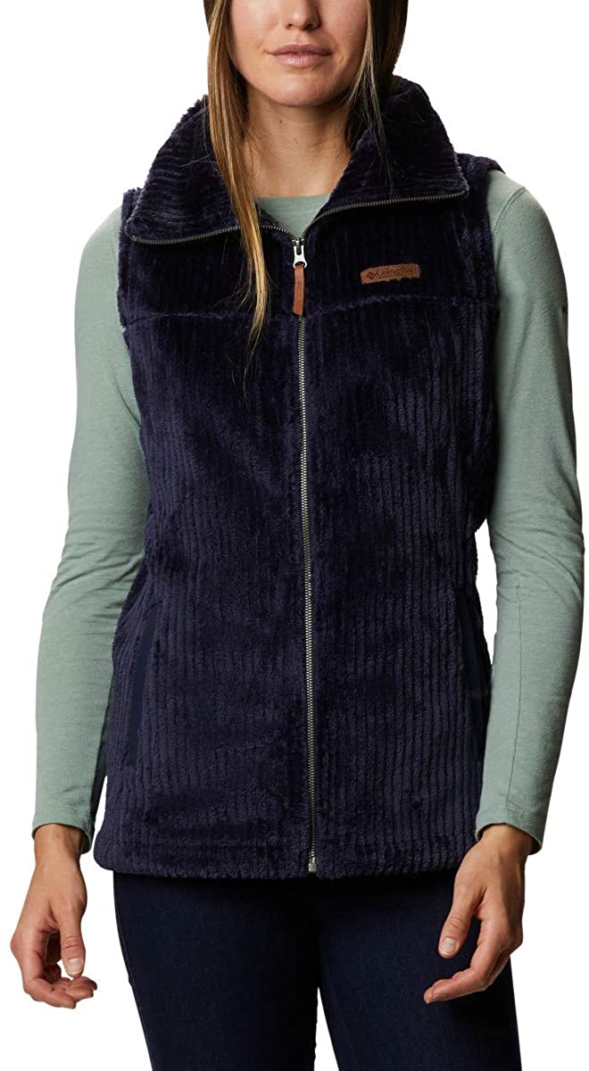 columbia sherpa vest womens