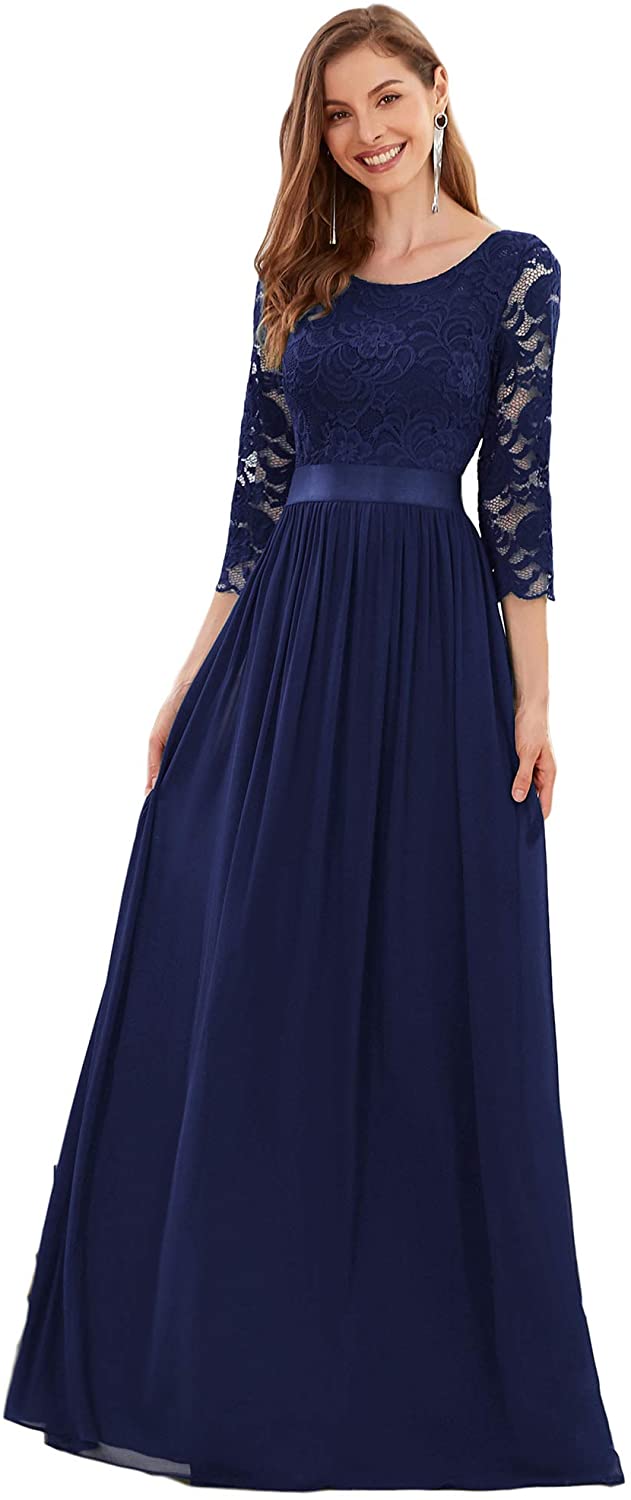 Navy blue clearance maxi bridesmaid dress