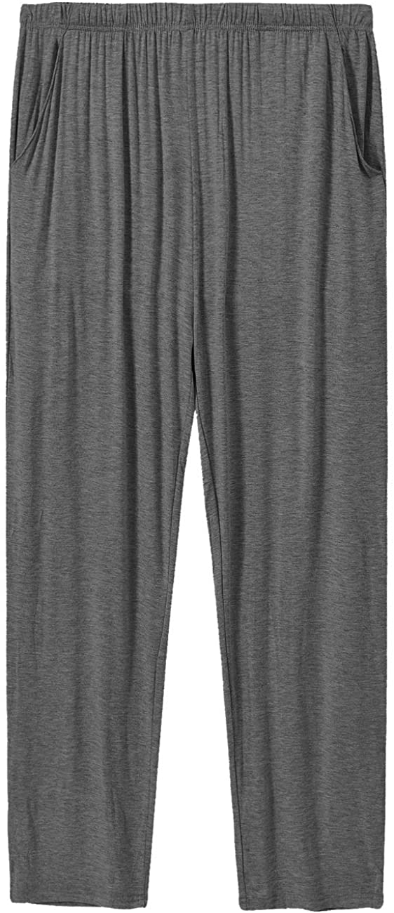 MoFiz Men's Modal PJ Bottom Jersey Knit Pajama Pants/Lounge Pants/Sleepwear Pants 