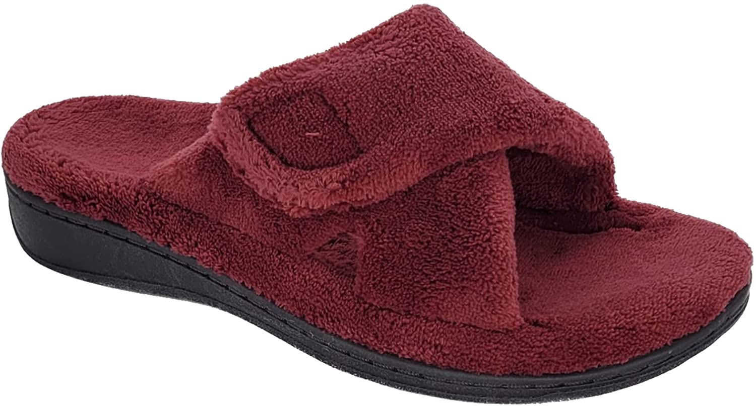 Ladies Comfortable Cozy Adjustable House Details about   Vionic Women's Indulge Relax Slipper