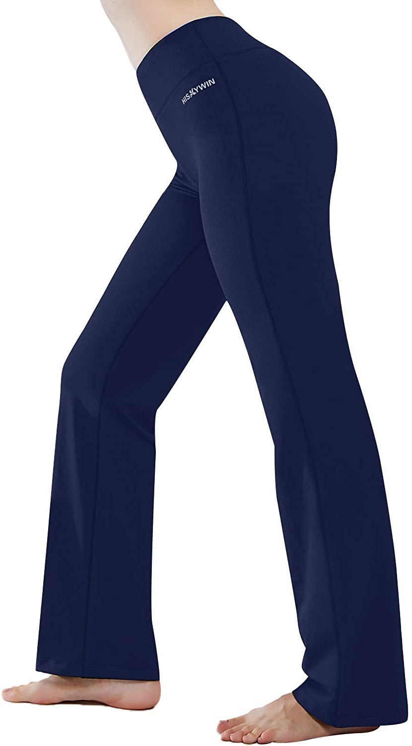Comprar HISKYWIN Inner Pocket Yoga Pants 4 Way Stretch Tummy