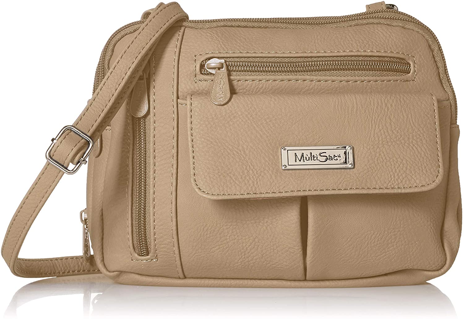 Women's MultiSac Zippy Crossbody Bag, Light Pink - Yahoo Shopping