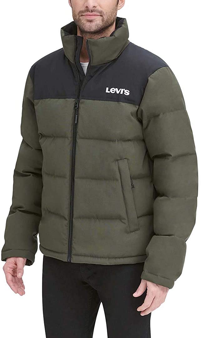 Levi's mens Arctic Cloth Retro Bubble Puffer Jacket | eBay