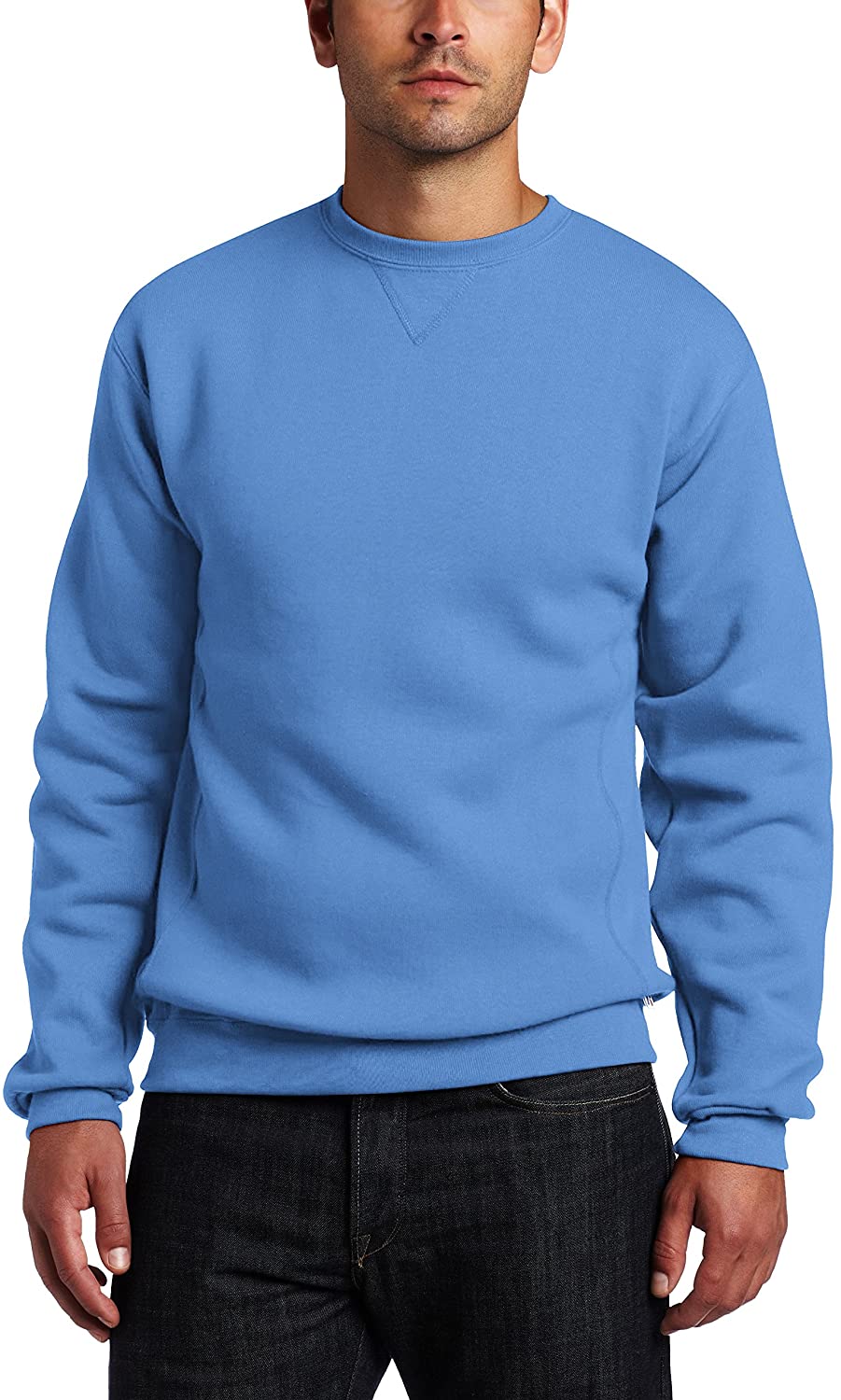 All Saints Football Men's Russell Dri-Power Fleece Crewneck Sweatshirt 