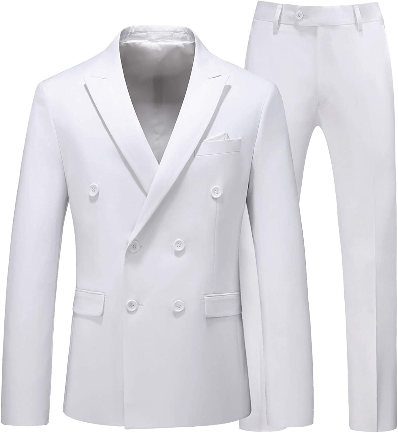 MOGU Mens Slim Fit Suit 2 Piece Tuxedo for Prom Business Wedding Dance (Suit  Jacket + Pants), Aqua, 30 : : Clothing, Shoes & Accessories