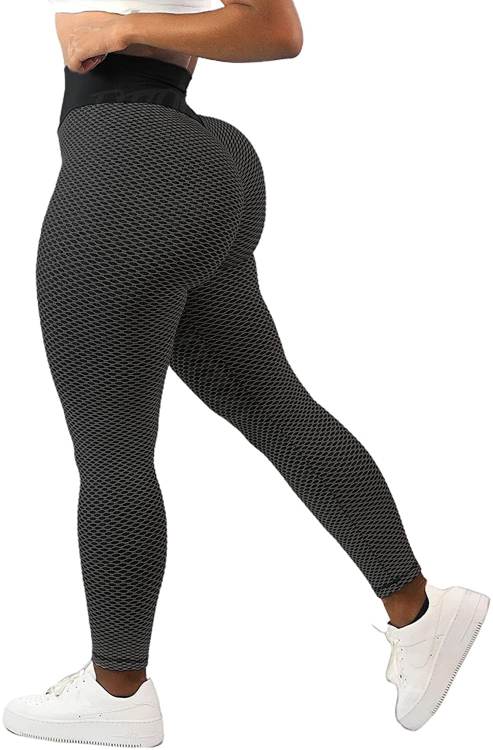 Womans Yoga Workout Leggings Tummy Control High Waist Yoga Pants for Women