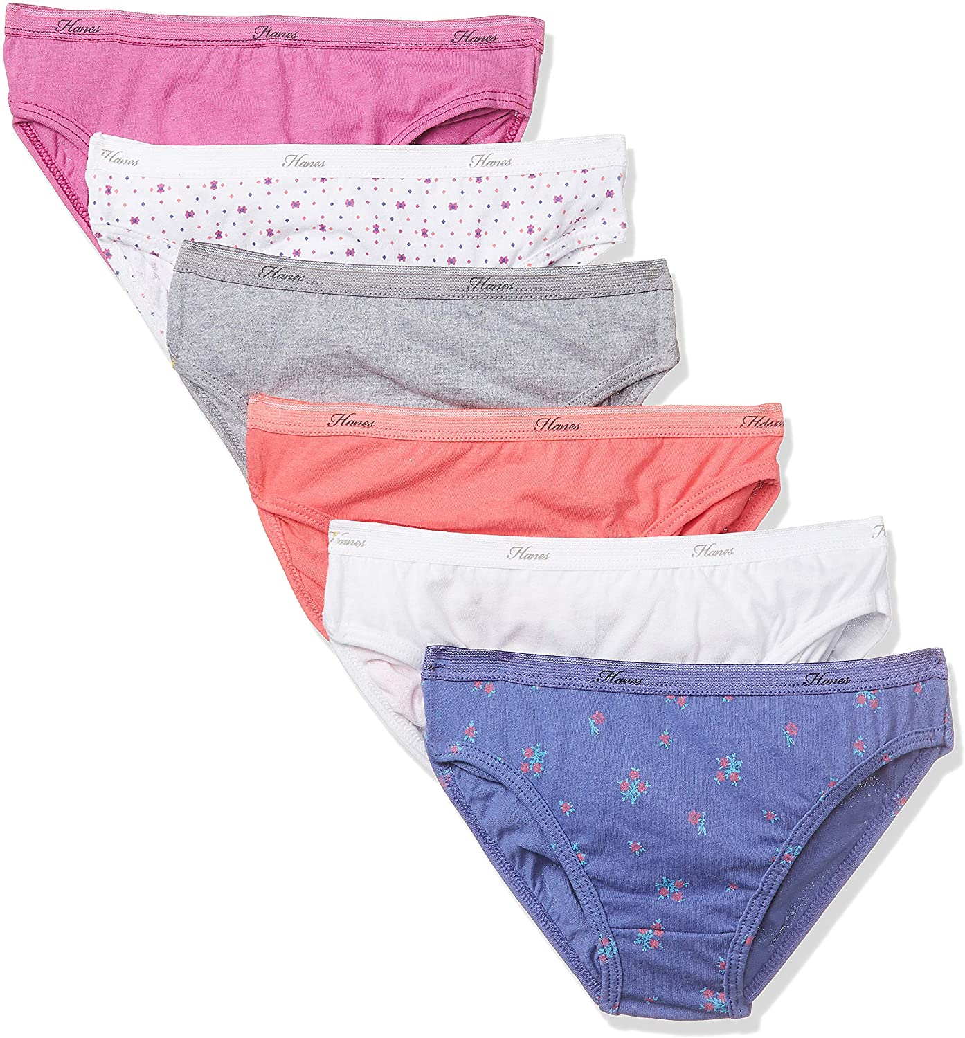 Pick SZ/Color. Hanes Womens Panties Cotton Bikini  Pack 