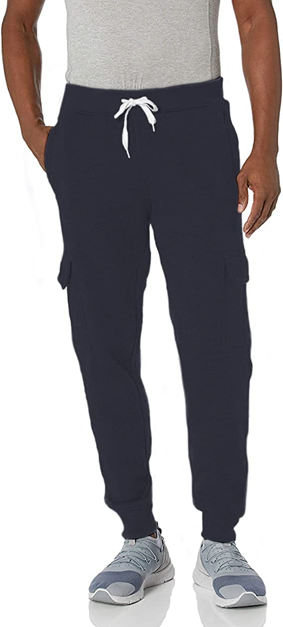 Southpole Men's Active Basic Jogger Fleece Pants-Reg and Big & Tall Sizes,  heather charcoal new, X-Small price in Saudi Arabia,  Saudi Arabia
