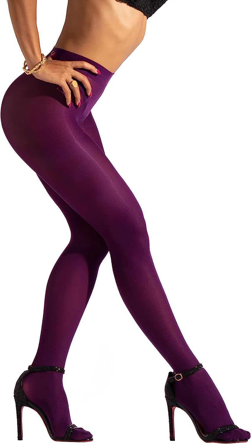 sofsy Opaque Tights for Women [Made in Italy] 29x Solid Color