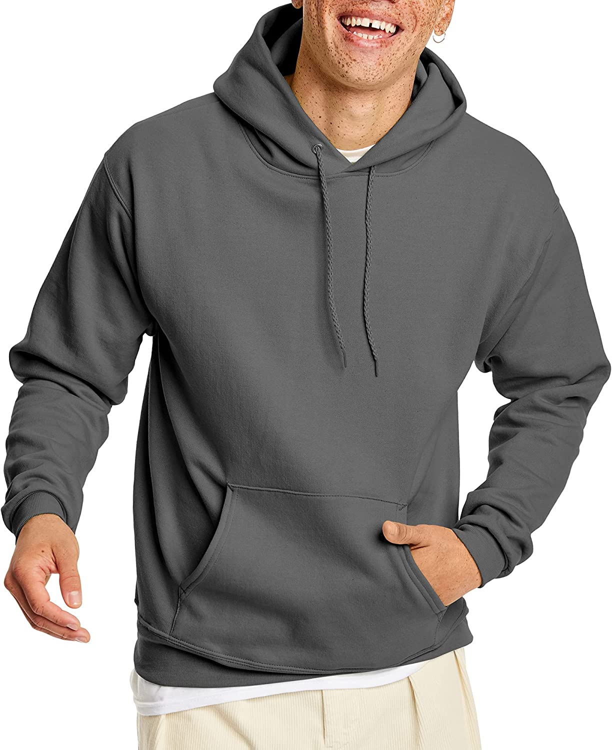 Hanes gray store hoodie