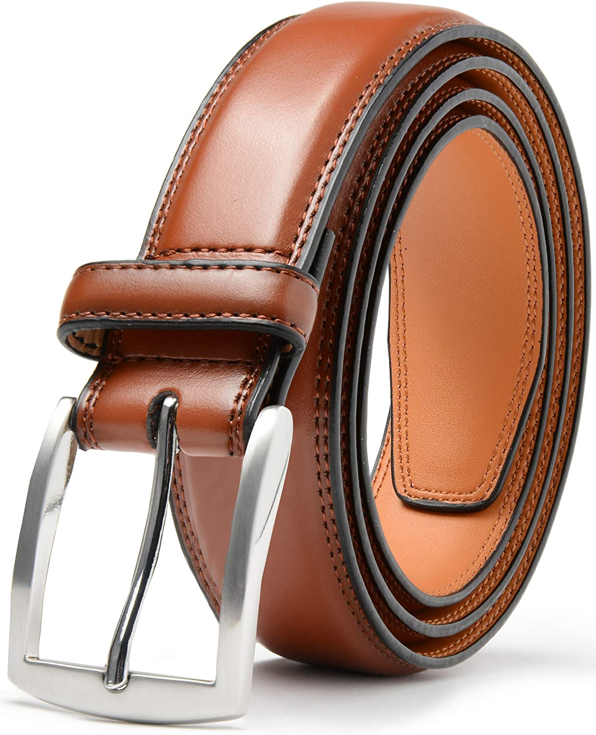 Genuine Leather Belts For Men, 100% Full Grain Fashion Mens Belt For Casual  Wear, With Antique Alloy Buckle. at  Men’s Clothing store